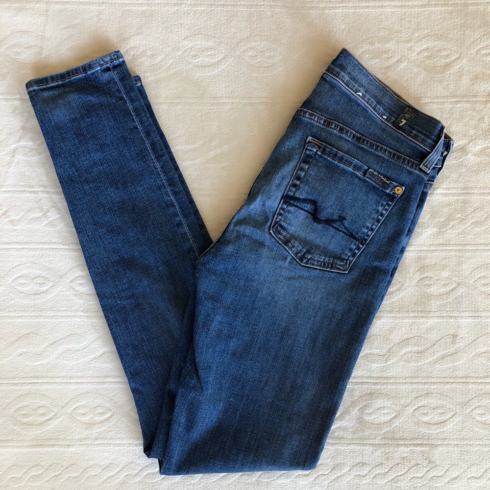 7 For All Mankind ‘The Skinny’ Sz. 27 Skinny Jeans